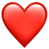 image of a red heart