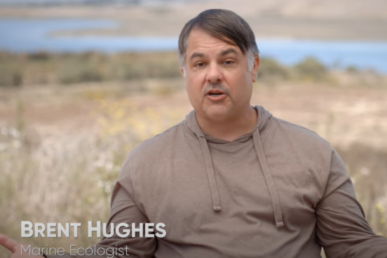 Dr. Brent Hughes Screenshot of Dr. Brent Hughes in new PBS video