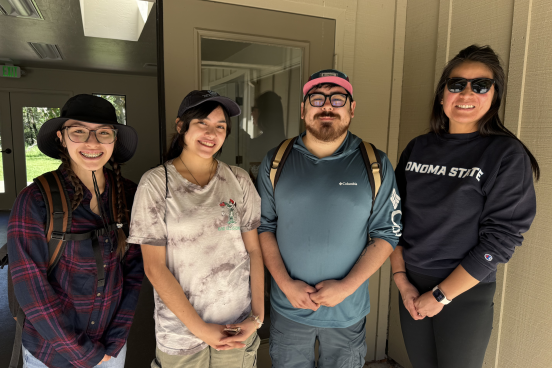 Lisa Hua and her students