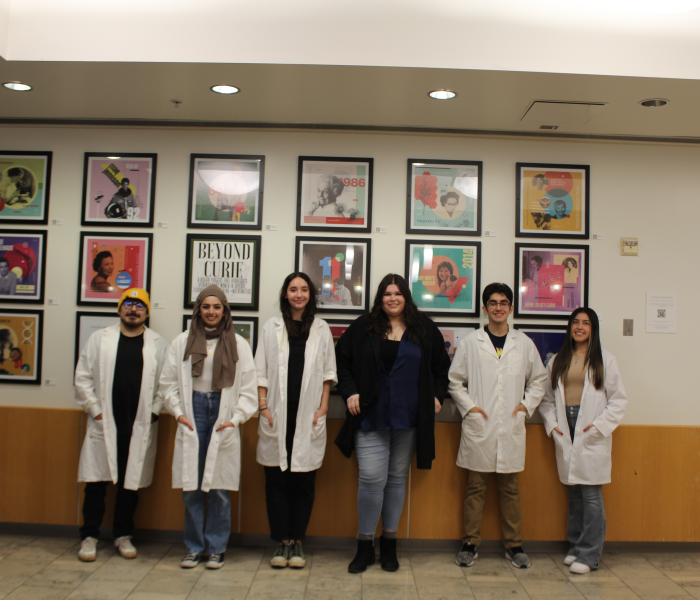 Hua Lab Members in Darwin Lobby