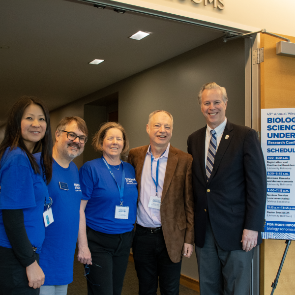 WCBSURC team with President Spagna