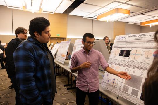Students and Poster