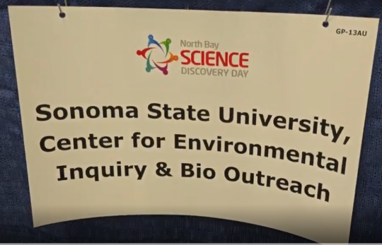 SSU signage at an event