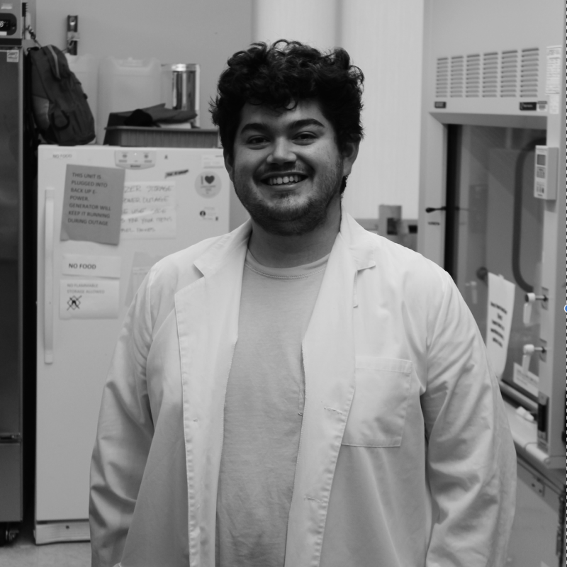 Gabriel Quintero Plancarte in the lab