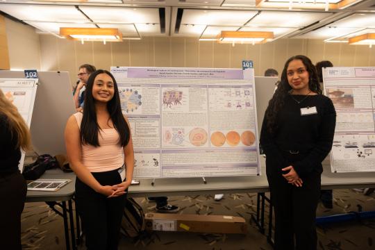 Students and Poster